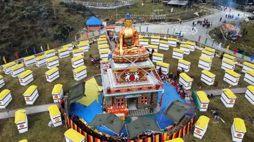 Mandala Top Stupas