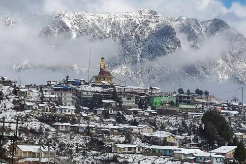 Tawang Buddha Park Statue
