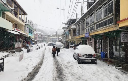 Tawang in Snow